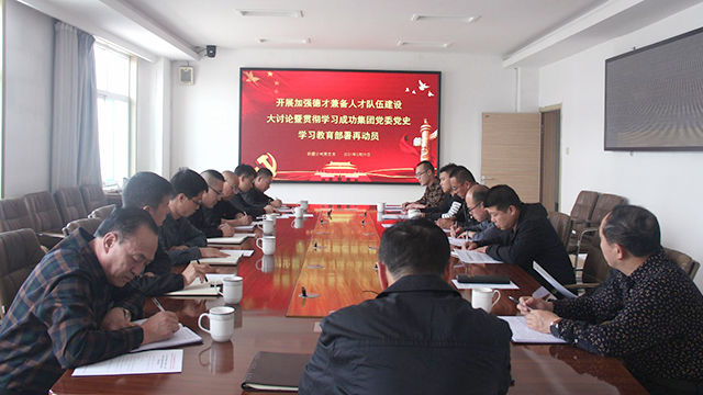 【成功黨建】聯盛公司黨總支召開“德才兼備隊伍建設大(dà)讨論暨貫徹學習集團黨委黨史學習教育部署再動員”大(dà)會