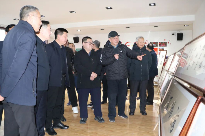 【成功黨建】聯盛公司成功舉辦建黨百年“慶元旦，迎新春”書畫攝影展活動