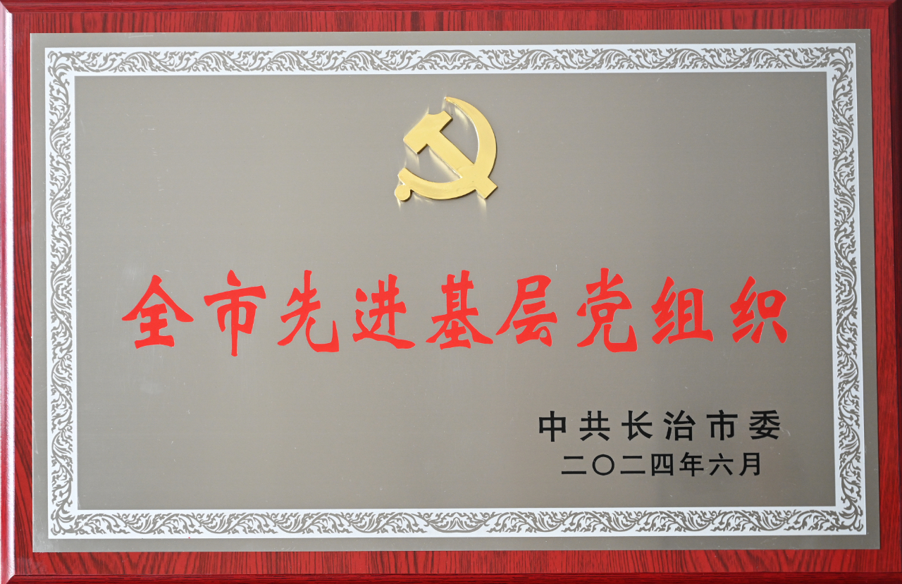 喜訊｜聯盛煤業投資有限公司黨總支獲評全市先進基層黨組織